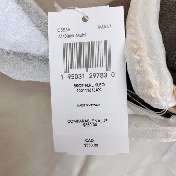 Coach C5586 X Jean-Michel Basquiat Kleo Crossbody Leather Black Multi - Picture 4 of 5